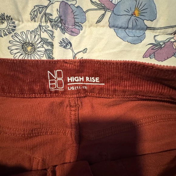 NOBO High Rise Rust Skirt large size 11-13 - Picture 2 of 5